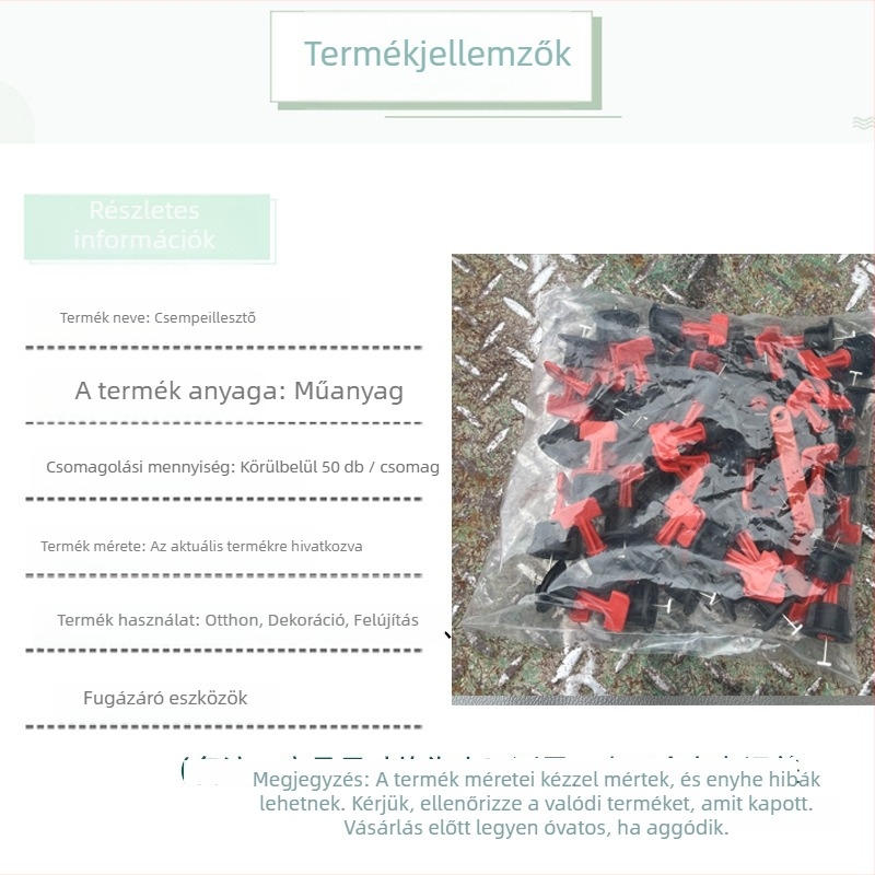 Csempézés szintező lokátor Fengsen Limiter, cserélhető tű, segédeszköz a csempék lerakásához