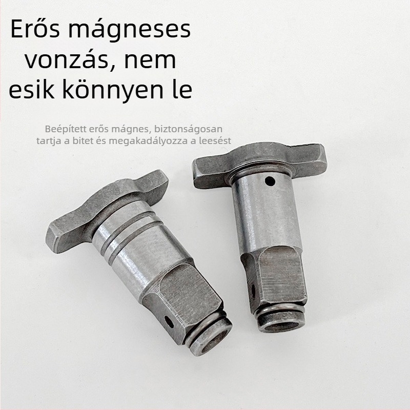Elektromos kulcs adapterfej kettős használattal, négyszögletes tengely, T- alakú tengely, többfunkciós bit adapter