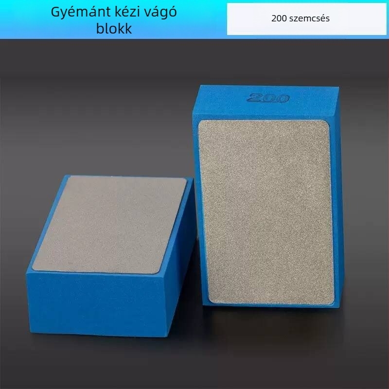 Gyémántos kézi élcsiszoló eszköz csempékhez – Xinda, modell 00, anyag: emery, 60-mesh gyémánt csiszoló (száraz csiszolás)