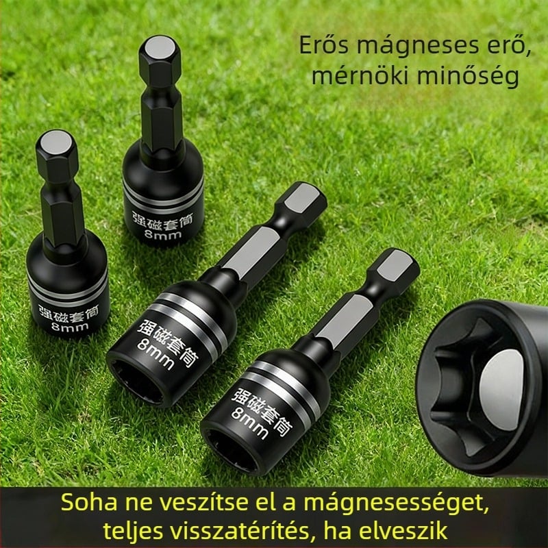 Erős mágneses, nagy keménységű hatszögletű bit fúróhoz
