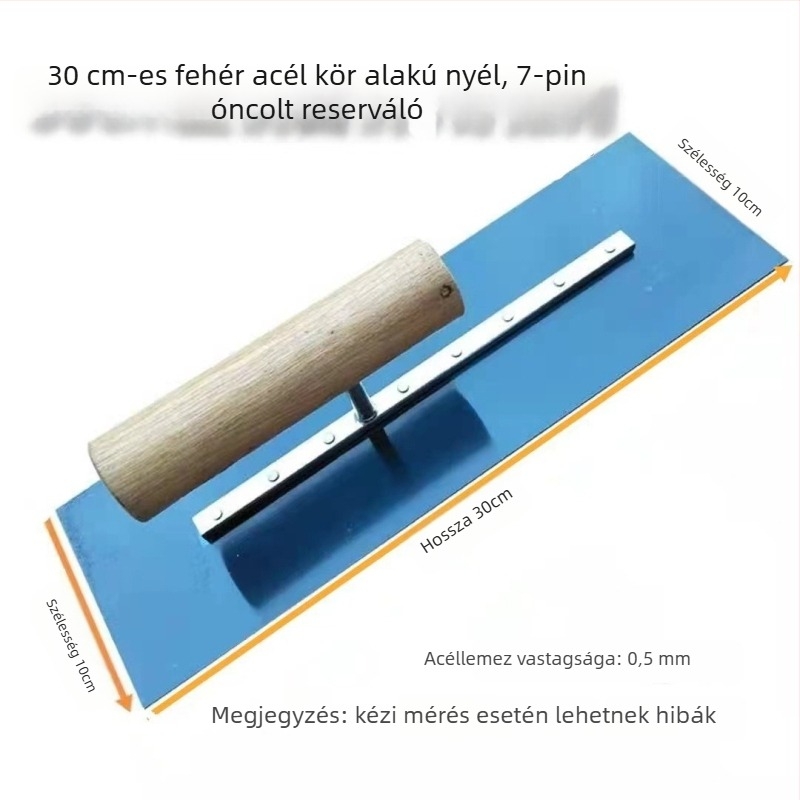 Putty- és ragasztókaparó eszköz, imitált porcelán kaparóval és diatomit spatulával — hossz 300–400 mm, vastagság 0.5 mm, márka Jinyu