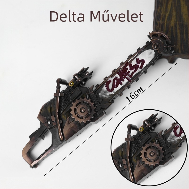 Delta Perimeter Akció Modell 16 cm, ötvözetből készült játékfegyver, dísztárgy