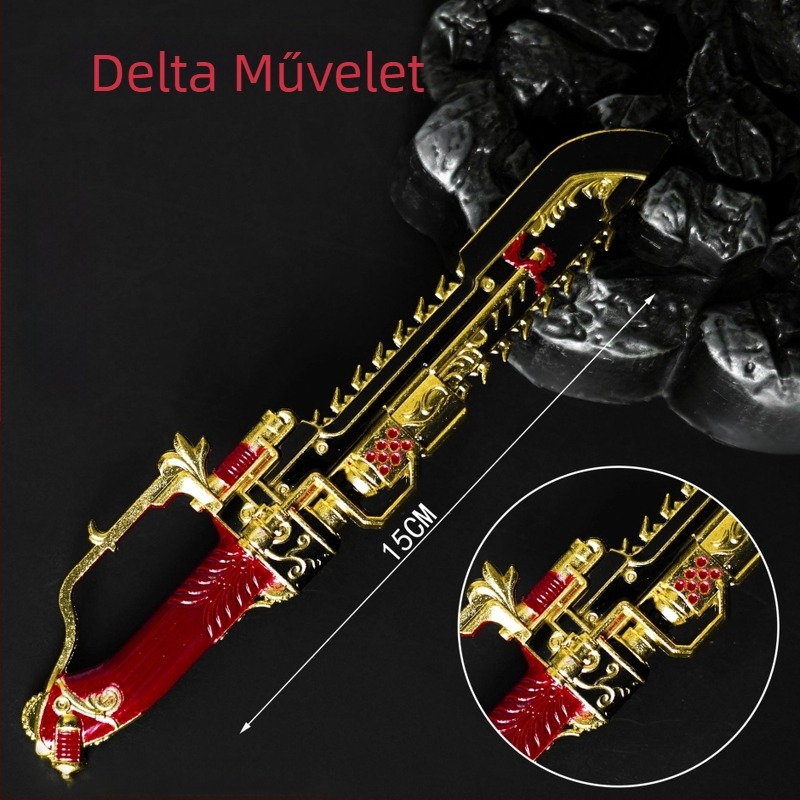 Delta Perimeter Akció Modell 16 cm, ötvözetből készült játékfegyver, dísztárgy