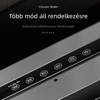 Vákuumcsomagoló készülék, ABS ház, 110W, 220V, Modell 01, Kapacitás >2000 ml