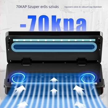 Vákuumzáró gép, teljesen automata, háztartási és kereskedelmi élelmiszercsomagoláshoz
