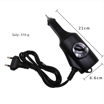 CNSTZBC Elektromos gravíró toll DIY kézi gravírozáshoz – csatlakozó táp, 110–220V
