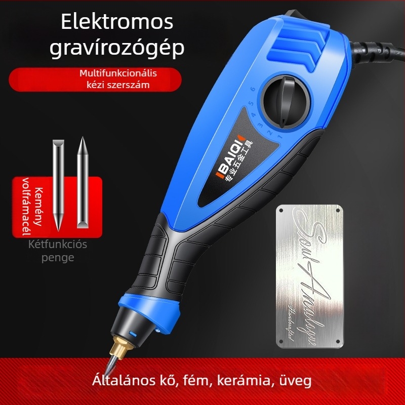 Elektromos gravírozó toll – gravírozó eszköz fémre, betonra és kövekre; Márka: Egyéb; Alkalmazási terület: Egyéb; Feszültség: Egyéb
