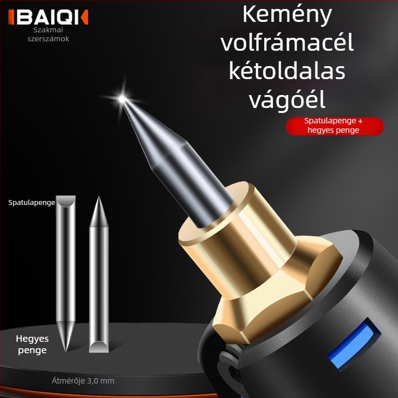 Elektromos gravírozó toll – gravírozó eszköz fémre, betonra és kövekre; Márka: Egyéb; Alkalmazási terület: Egyéb; Feszültség: Egyéb