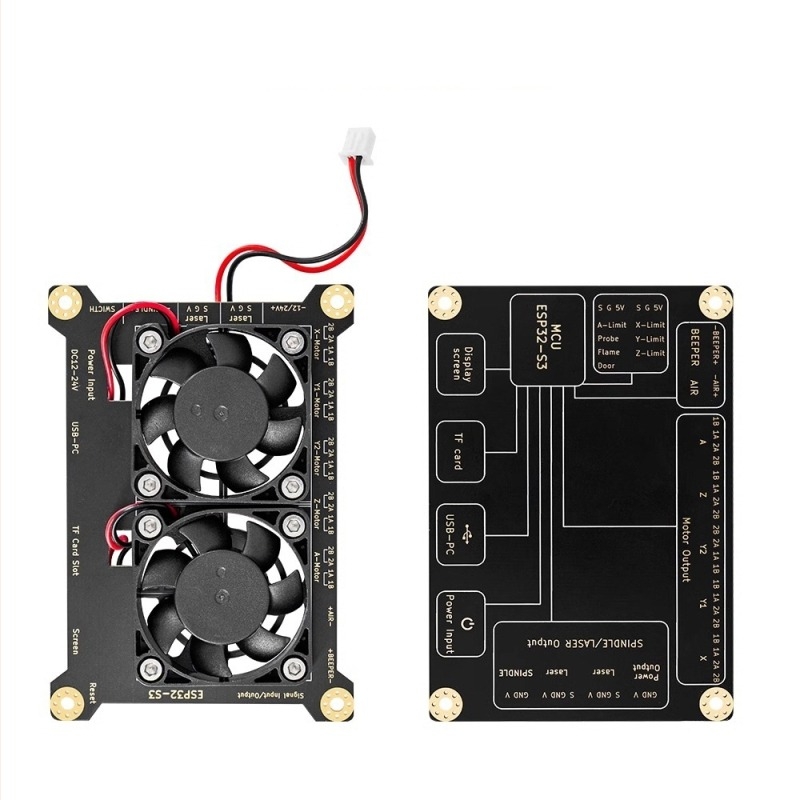 MKS DLC32 MAX Lézer Gravírozó Gép Fő Vezérlőpanel WiFi-vel – Nagysebességű Gravírozás és CNC Írás