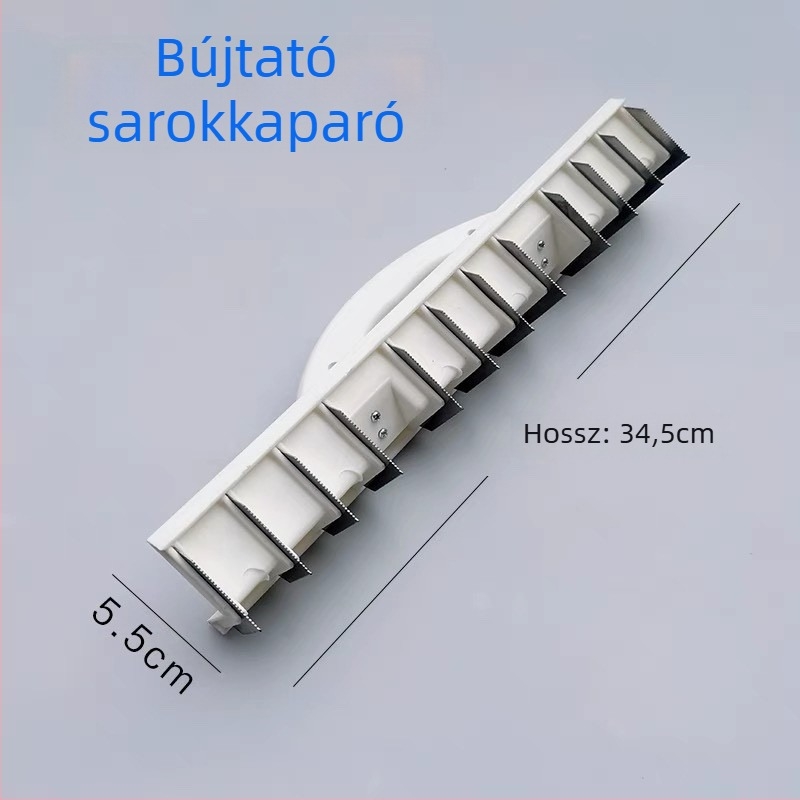 Sarokplaner falakhoz – 50# acél penge, modell Plane, márka Go for a ride, eszköz a falak simításához és a sarkok finiseléséhez