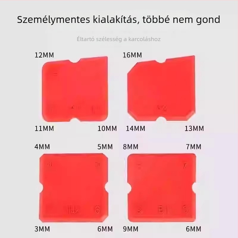 Szilikon spatula üveg tömítővarrások befejezésére, ajtók és ablakok éleihez. Márka: Friendly; Modell: Flat knife; Fő piac: Óceánia