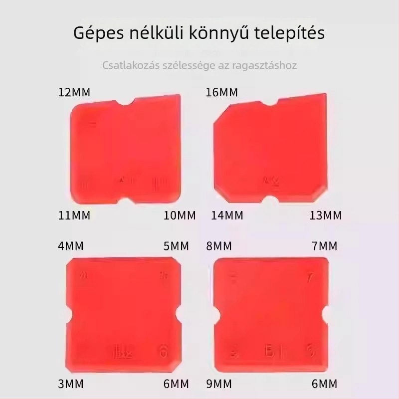 Szilikon spatula üveg tömítővarrások befejezésére, ajtók és ablakok éleihez. Márka: Friendly; Modell: Flat knife; Fő piac: Óceánia