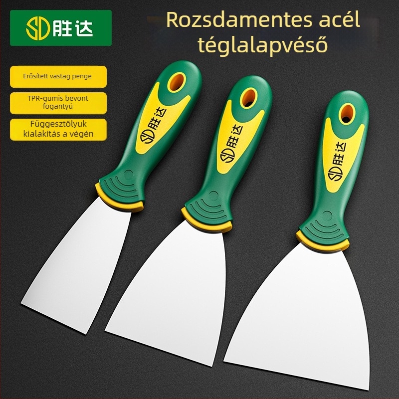 Súlyos felépítésű kaparó és glettkés – vas faltisztító eszköz (Shengda)