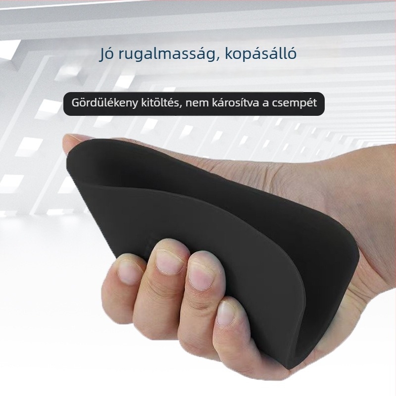 Csempe- és padlóburkolatok közötti fugák tömítésére és kitöltésére szolgáló eszköz, speciális a rések kitöltésére és tisztítására, vastagított és kopásálló szilikon
