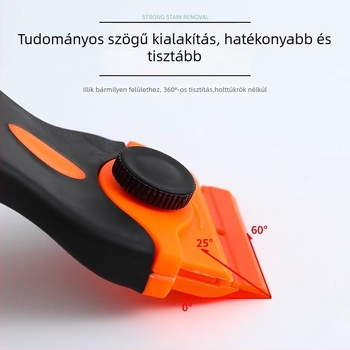 Többcélú műanyag spatula ragasztó eltávolítására, üveg-silíkon tisztítására és padlókaparóra | Márka: Neck strength