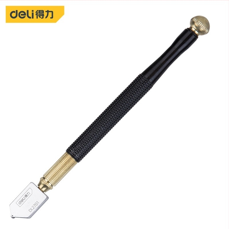 Deli Tools Gyémánt üvegvágó görgős, vas nyél DL2701