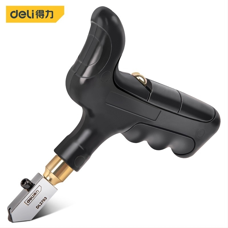 Deli Tools Gyémánt üvegvágó görgős, vas nyél DL2701