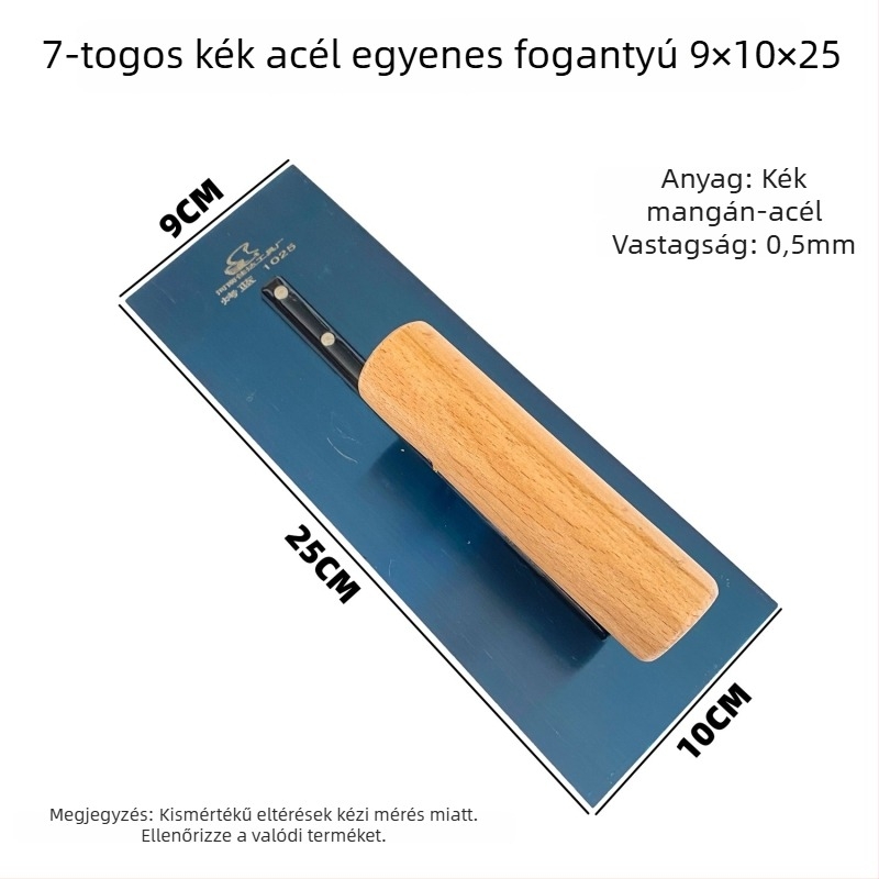 Glettvas falak gletteléséhez, acél penge, modell Putty scraper