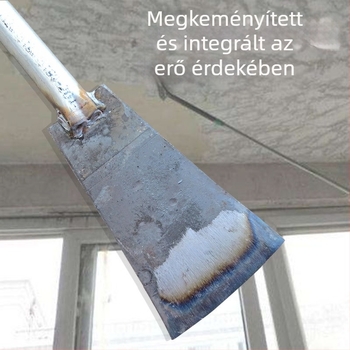 betonlapát mangánacél pengével és acél nyéllel, Extra Heavy +1 sorozat