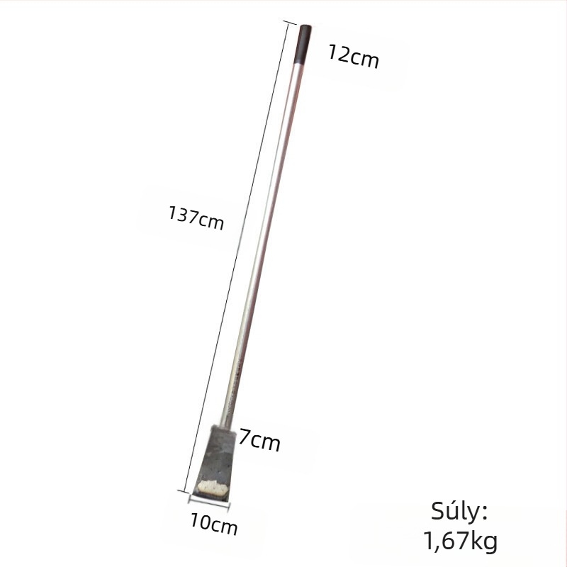 betonlapát mangánacél pengével és acél nyéllel, Extra Heavy +1 sorozat