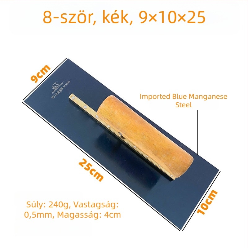 Jetta rozsdamentes acél glettelő spatula falak felületkezeléséhez beltéri dekorációhoz
