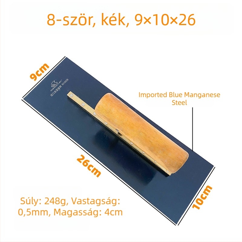 Jetta rozsdamentes acél glettelő spatula falak felületkezeléséhez beltéri dekorációhoz