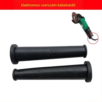Elektroszerszám kábelvédő hüvely, műanyagból, alkalmas fúróhoz, sarokcsiszolóhoz és vágógéphez