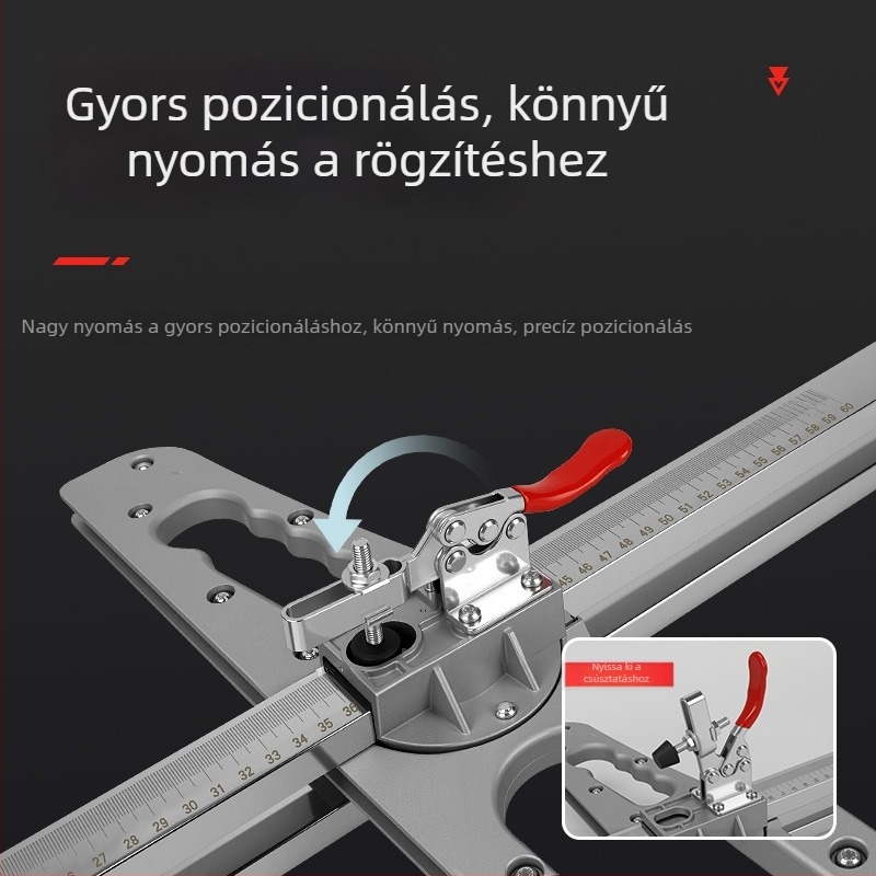 Pormentes gipszkarton vágó kés, magas pontosságú, rozsdamentes acélból, összecsukható