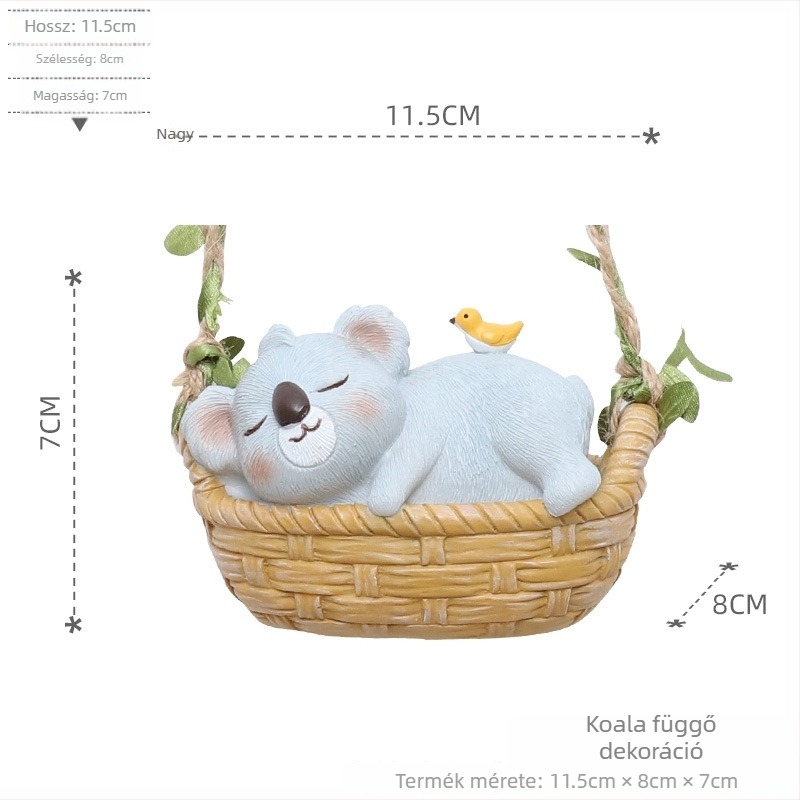Gyanta allat kert dísz - kültéri lógó medál - Roogo/if