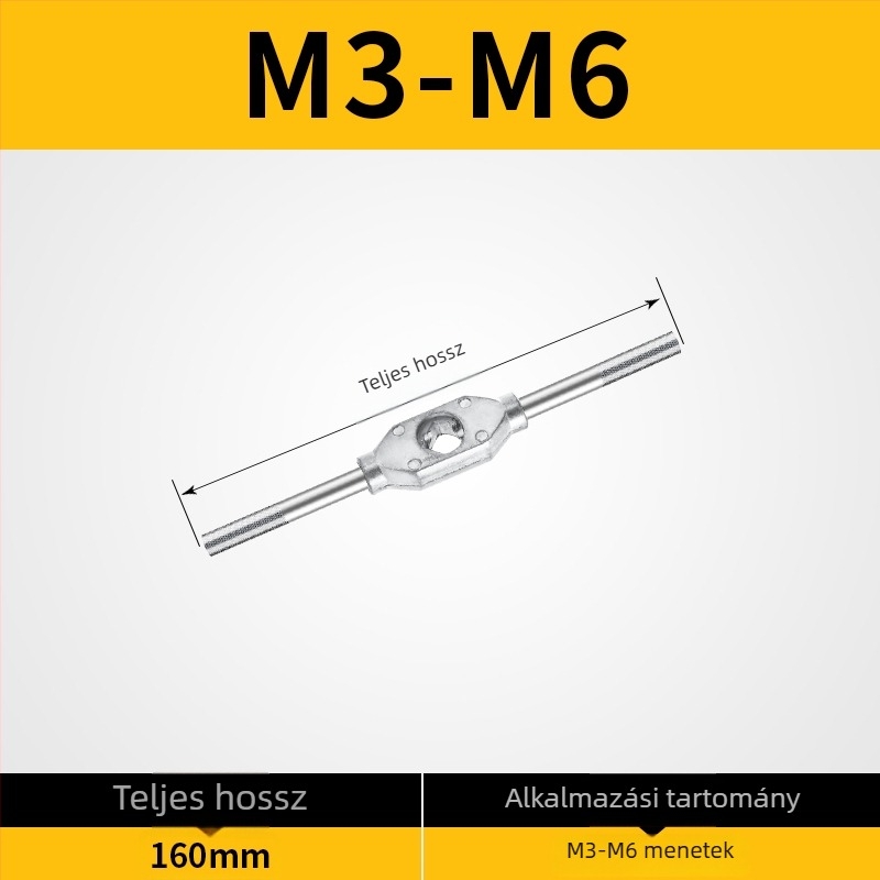 Kézi Tap Wrench M2-4, M12-M24, M18-M36
