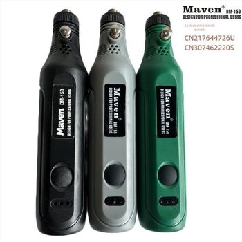 MAVEN Mini vezeték nélküli kézi elektromos csiszoló a jade gravírozásához és polírozásához – Újratölthető Li-ion akkumulátor, 5V, USB kábellel, tömeg 0.139 kg