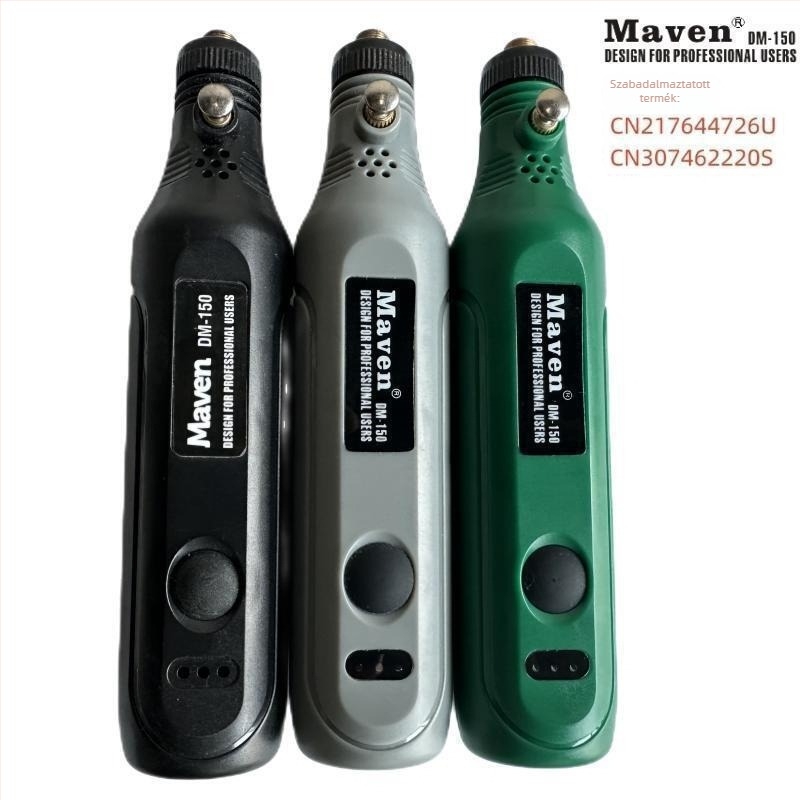 MAVEN Mini vezeték nélküli kézi elektromos csiszoló a jade gravírozásához és polírozásához – Újratölthető Li-ion akkumulátor, 5V, USB kábellel, tömeg 0.139 kg