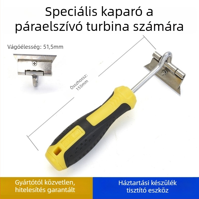 Szagelszívó turbinház kaparó – konyhai tisztítóeszköz