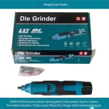 12V-os vezeték nélküli gravírozó fúró Li-ion akkumulátorral