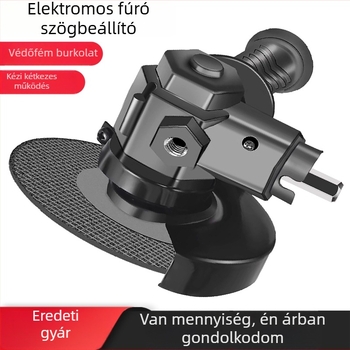 Fúróból sarokcsiszoló átalakító fej – szénacél, otthoni használatra