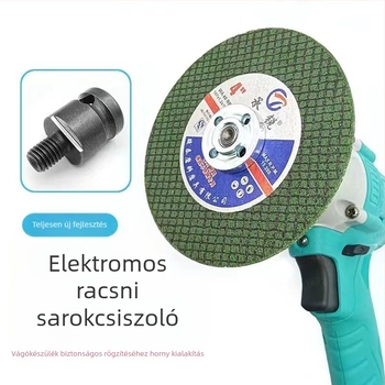 Adapter elektromos kulcshoz, szögcsiszolóhoz és fúróhoz – kétállú csavarkulcs, nyomólap, szénacél