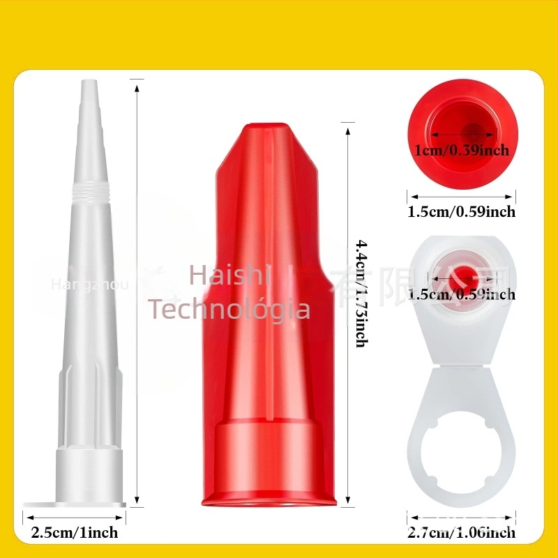 GREATCAULK BC-P016 Tömítőfej műanyag patronokhoz, hegyes végű