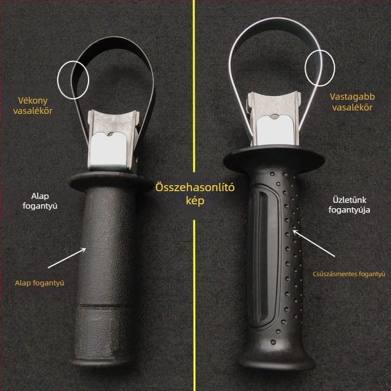 Elülső segédfogantyú ütvefúróhoz, nagysebességű acél, márka: Other