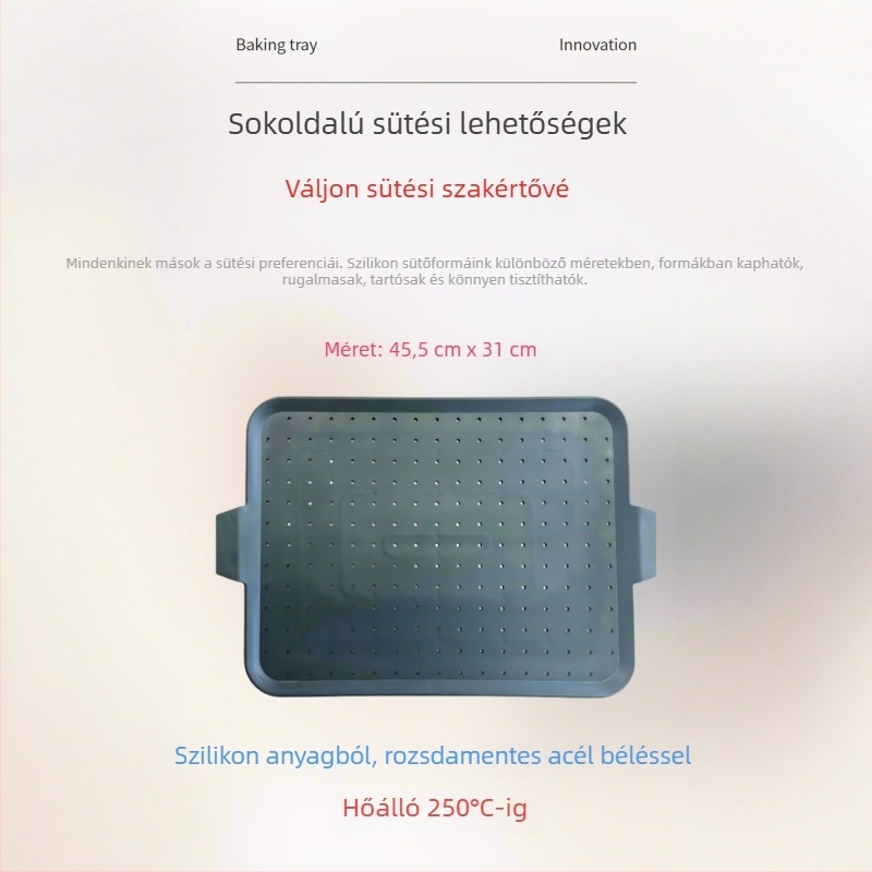 Szilikon sütőforma, magas hőállóságú
