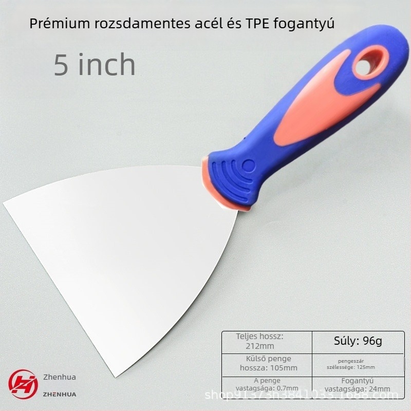 ABS fogású rozsdamentes acél tisztító kaparó penge – Modell Cleaning Scraper, háztartási, mezőgazdasági és kereskedelmi használatra