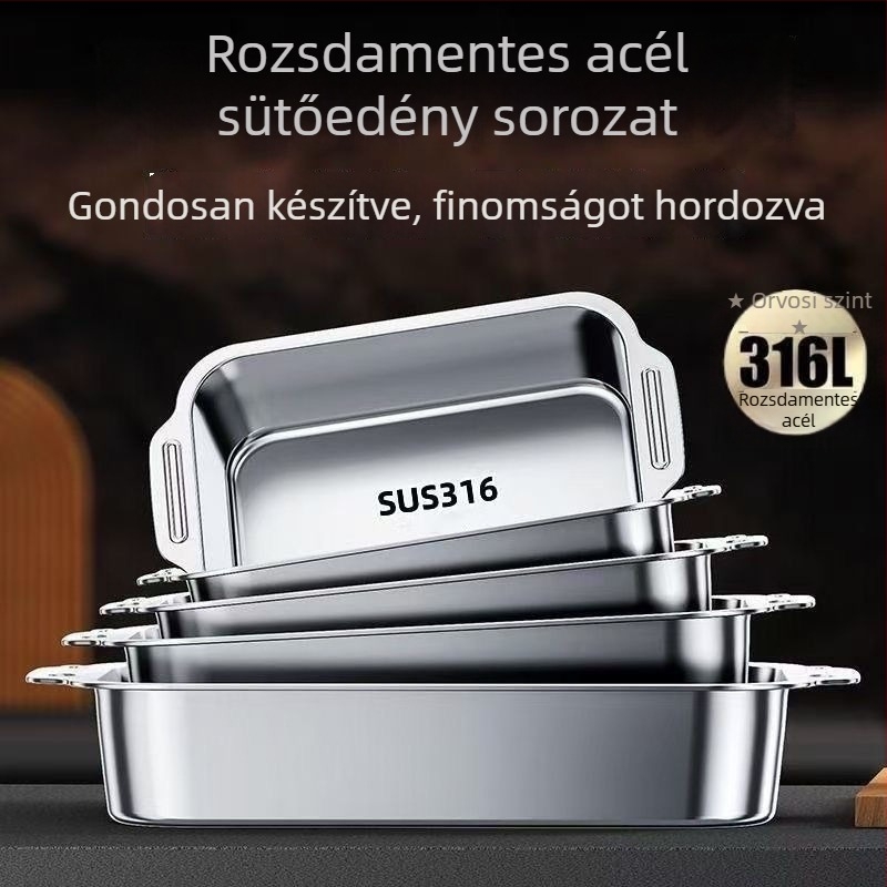 Élelmiszer-minőségű 316 rozsdamentes acél halas grilllap, négyzet alakú, összecsukható, elektroforezissel felületkezelt