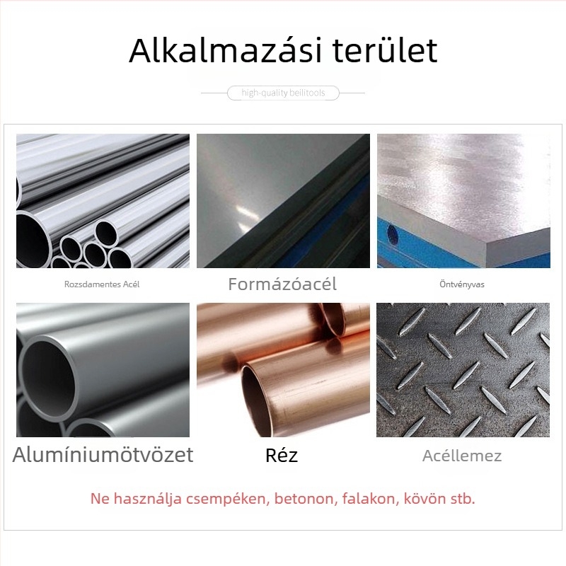 Bailey kobalt-tartalmú kettős végű fúró 304 rozsdamentes acélhoz – alkalmas fém- és alumínium ötvözetekhez