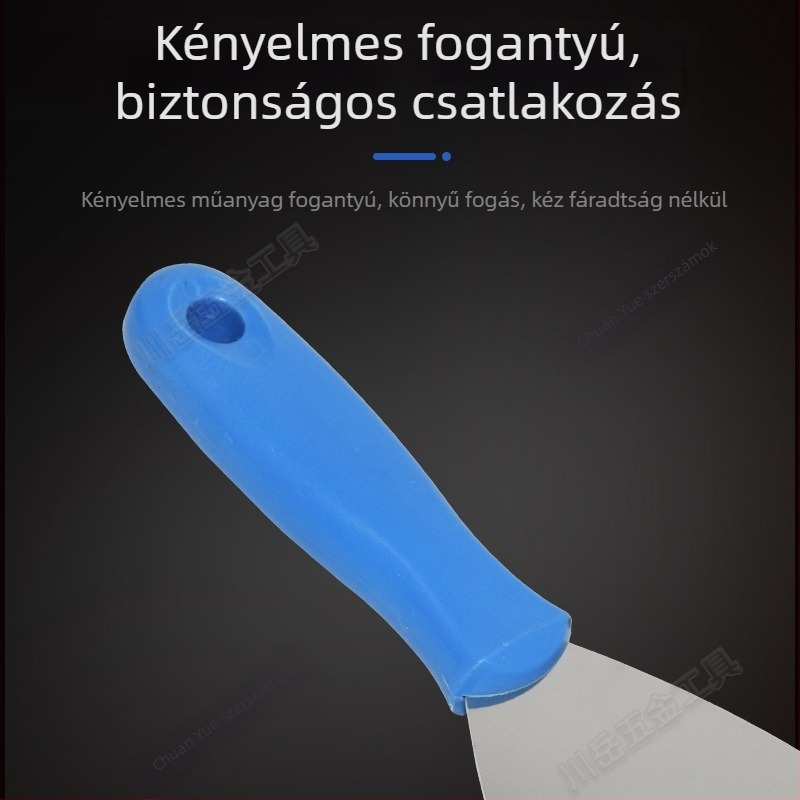 Chuanyue glettvas készlet: glettvas, kaparó, kis simítókanál és tömítő eszköz