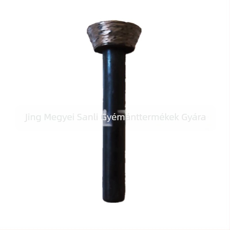 Gyémánt csiszolófej, patkó alakú; szinterezett gyémánt; Hengya márka; kőfeldolgozásra.