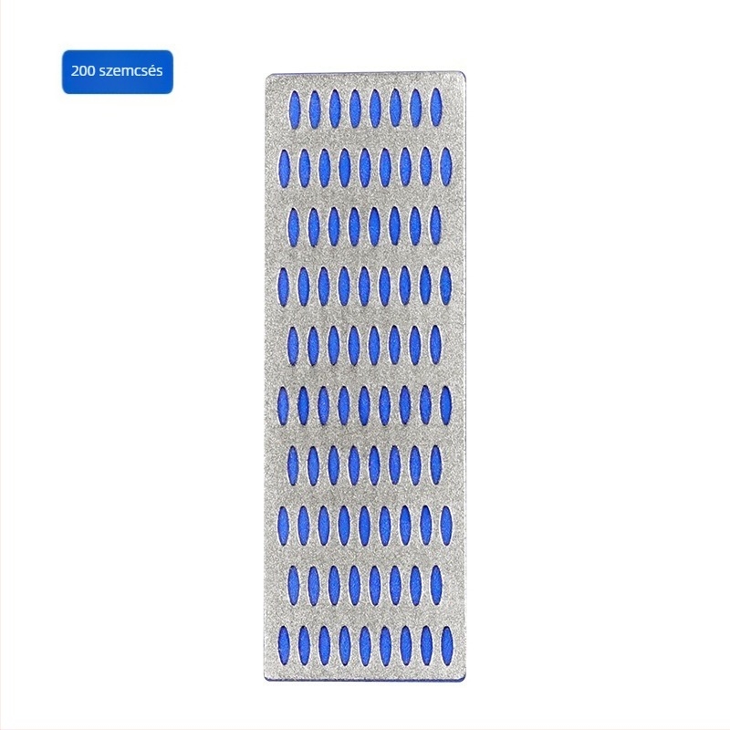Kézi gyémántos élezőeszköz, 200-300-400 szemcse, egyoldalas