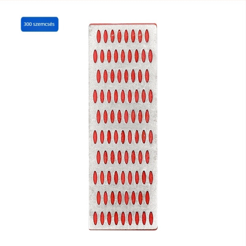 Kézi gyémántos élezőeszköz, 200-300-400 szemcse, egyoldalas