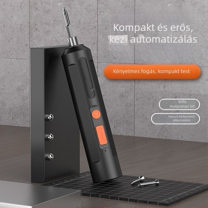 Újratölthető lítium-ionos háztartási elektromos csavarhúzó – mini kompakt és többfunkciós szerszámkészlet, 3.6V, 3C tanúsítvány