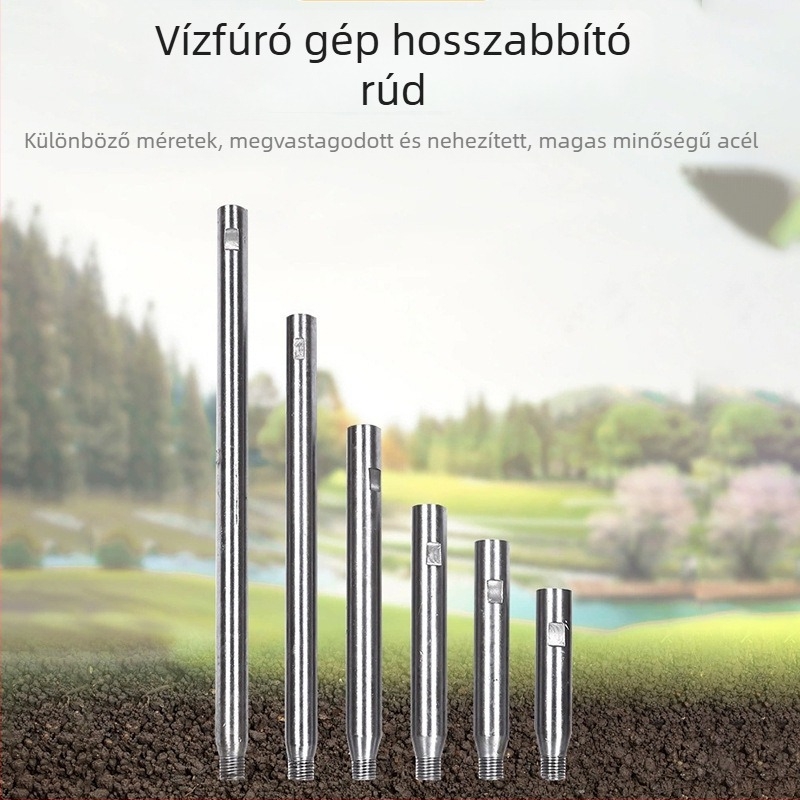 Vízfúrófej hosszabbító rúd fúrógéphez, Rhinestone extension rod, testreszabható