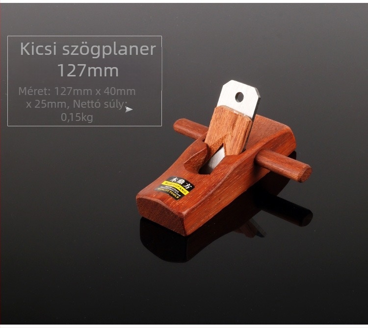 Faipari gyalu, sík planér, penge 65Mn, szélesség 44 mm, hossz 180/280/350/400 mm, vastagság 3 mm, súly 0.65 kg, modell 180/280