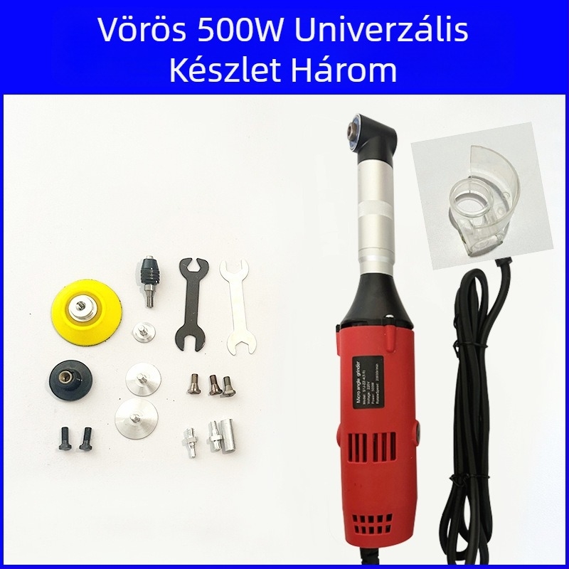 Állítható sebességű kézi elektromos csempevarró csiszoló- és gravírozó készülék, 90°-os fej, kompakt kialakítás, hálózati tápellátás 110–220V